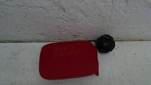 AUDI A4 B7 2005 FUEL FILLER COVER IN RED