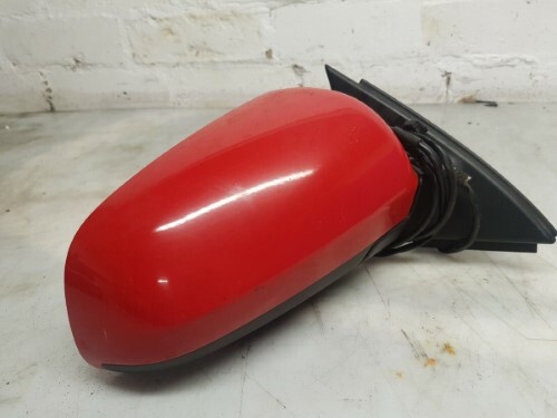 2002-2007 AUDI A4 O/S DRIVERS SIDE WING MIRROR UNIT RED ELECTRIC