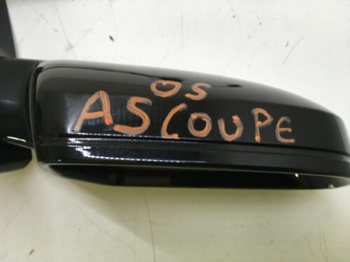 AUDI A5 COUPE OFFSIDE DRIVERS SIDE WING MIRROR NO GLASS