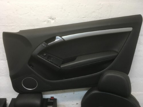 2008 - 2017 AUDI A5 8T COUPE S-LINE COMPLETE INTERIOR WITH DOOR CARDS