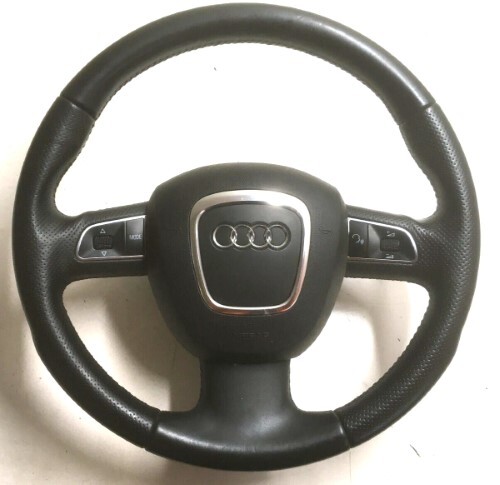 2008 AUDI A5 COUPE MULTIFUNCTION STEERING WHEEL COMPLETE