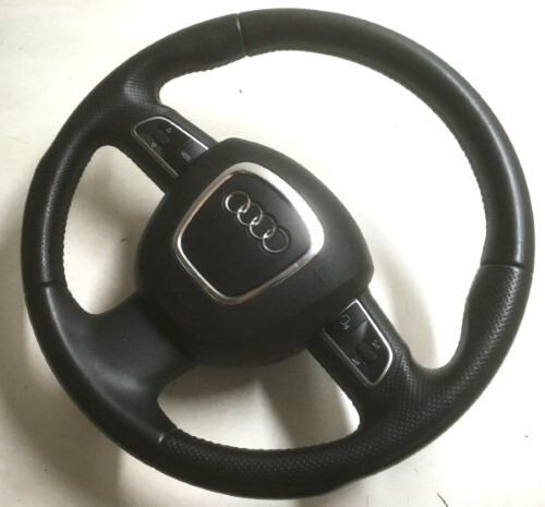 2008 AUDI A5 COUPE MULTIFUNCTION STEERING WHEEL COMPLETE